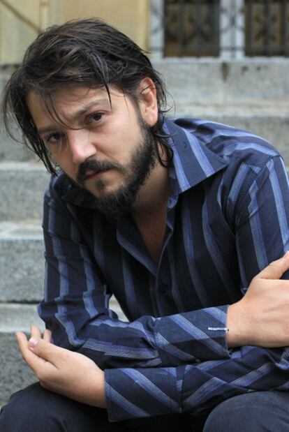 El actor Diego Luna, ayer en San Sebastián.