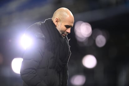 Pep Guardiola, entrenador del Manchester City.