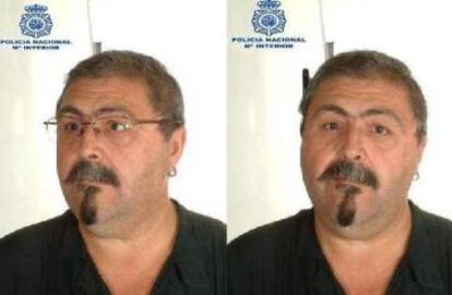 Rafael Robles en una imagen policial.