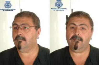 Rafael Robles en una imagen policial.