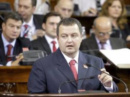 El líder socialista serbio Ivica Dacic. EFE/Archivo