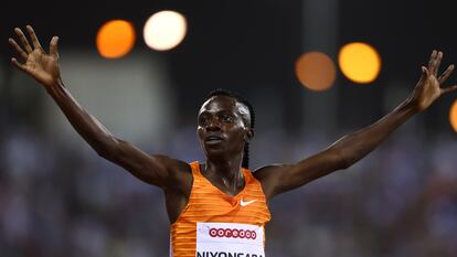 La atleta de Burundi Francine Niyonsaba, una de las favoritas de la San Silvestre Vallecana.