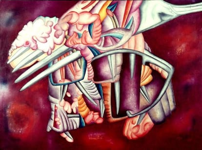 Obra em exposição na mostra Resistir é Preciso.
