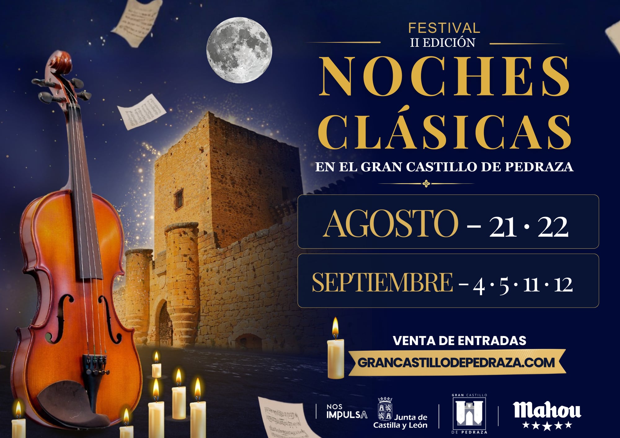 Vive una experiencia inolvidable en el Festival Noches Clásicas