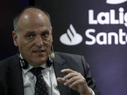 Javier Tebas, presidente de LaLiga