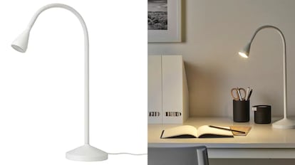 flexos escritorio led, flexo escritorio amazon, lampara escritorio Ikea, flexos Ikea, lampara led escritorio sin cable, lampara escritorio led amazon, lampara led escritorio