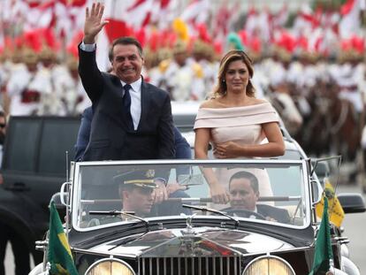 La investidura de Bolsonaro como presidente de Brasil, en imágenes
