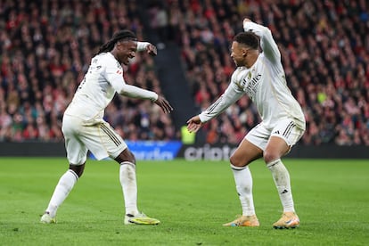 Camavinga y Mbappé Real Madrid