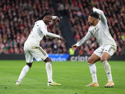 Camavinga y Mbappé Real Madrid