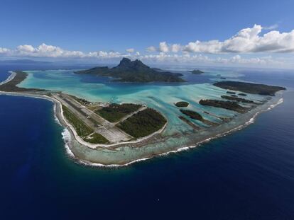 Isla de Bora Bora, en la Polinesia Francesa.