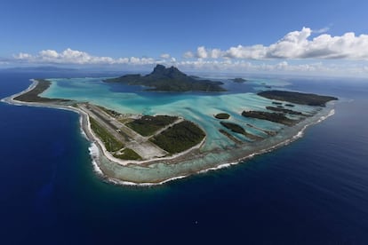 Isla de Bora Bora, en la Polinesia Francesa.