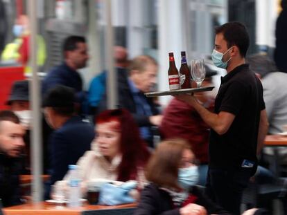 Imagen de una terraza en la Comunidad Valenciana. 