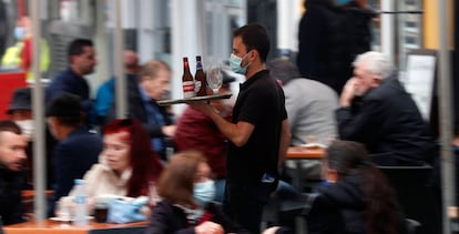 Imagen de una terraza en la Comunidad Valenciana. 