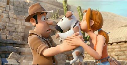 Imagen de le película 'Las aventuras de Tadeo Jones'.