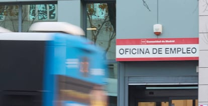 Oficina de Empleo en Madrid.