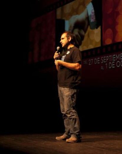 Luis Moreno, director de la Asociación Cultural Cinefilia, organizadora del Fescigu.