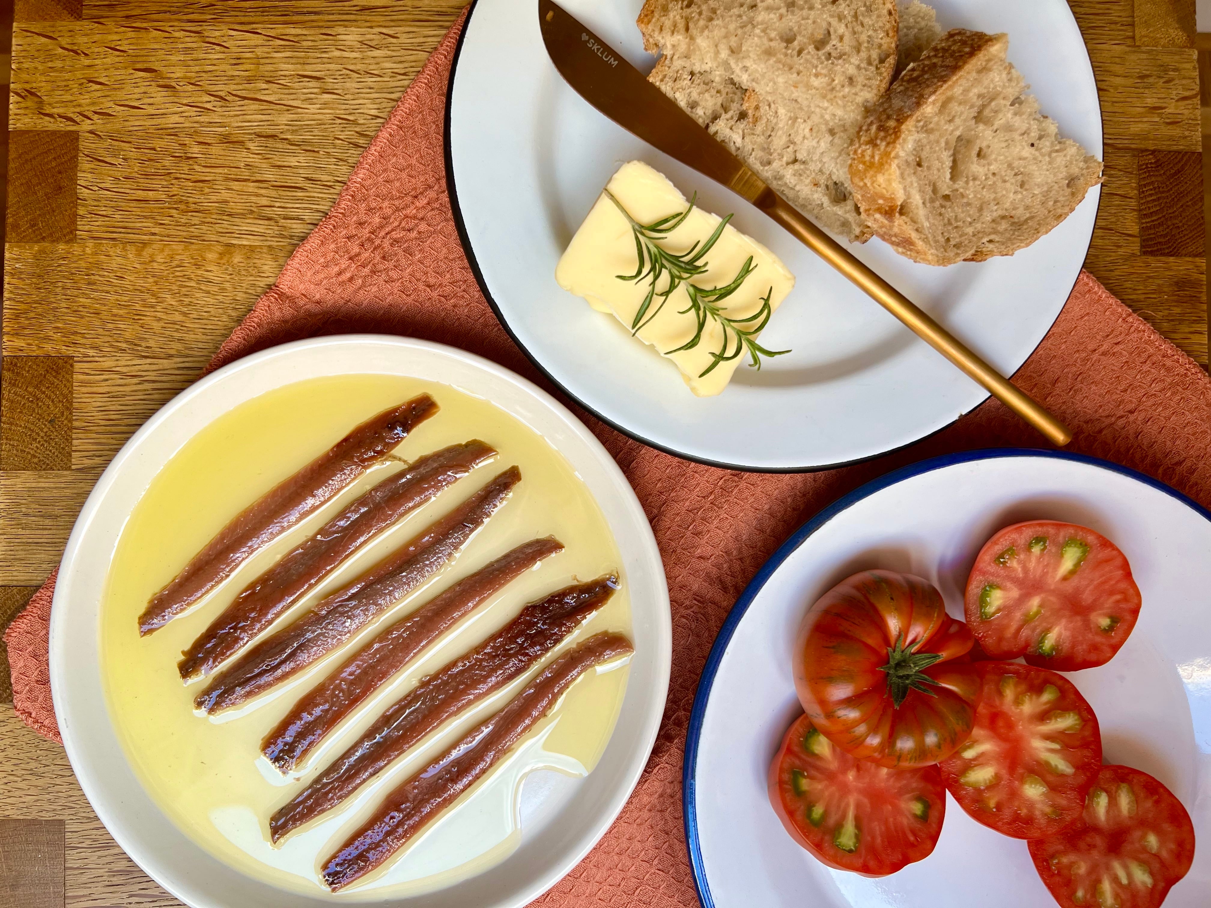 Están buenísimas solas, con tomate, con mantequilla o en pan tostado
