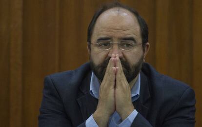 Emilio Álvarez Icaza, el pasado mes de octubre.