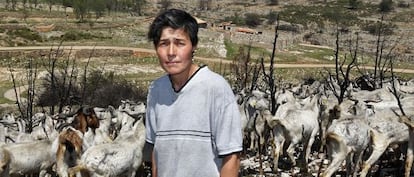 Crsitina Vega es una ganadera de 36 años.