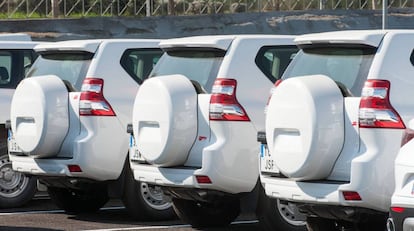 Flota de vehículos de ALD Automotive.
