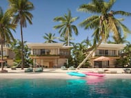 Recreación de villas del proyecto Bonita Beach, en República Dominicana, en una imagen proporcionada por Gilmar.