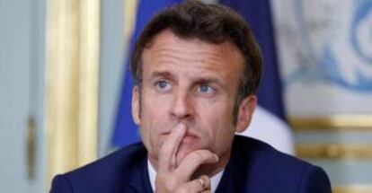 El presidente francés, Emmanuel Macron.