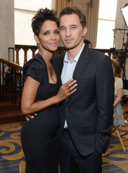 Halle Berry y Olivier Martinez en 2012.