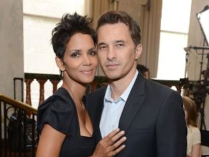 Halle Berry y Olivier Martinez en 2012.