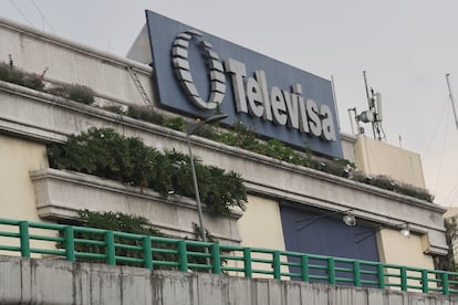 Fachada de Televisa San Ángel, en Ciudad de México