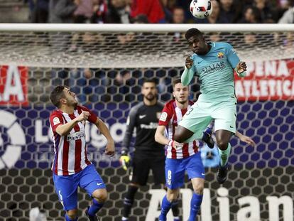 Umtiti, al partit del Calder&oacute;n.