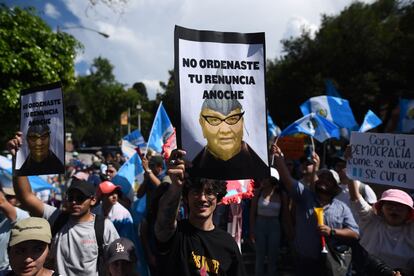 protestas en guatemala