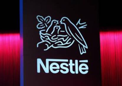 Logo de Nestlé.