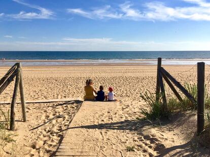 Playa de Huelva.