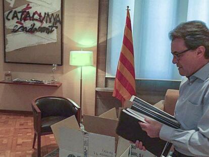 Artur Mas se resiste a dejar la primera línea política