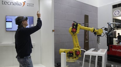 Stand de Tecnalia en la bienal de Máquina Herramienta