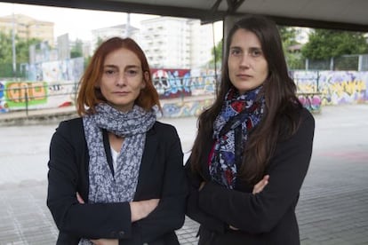 Tamara Vidal y Ana Outerelo.