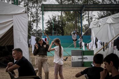 Refugiados ucranianos en Iztapalapa