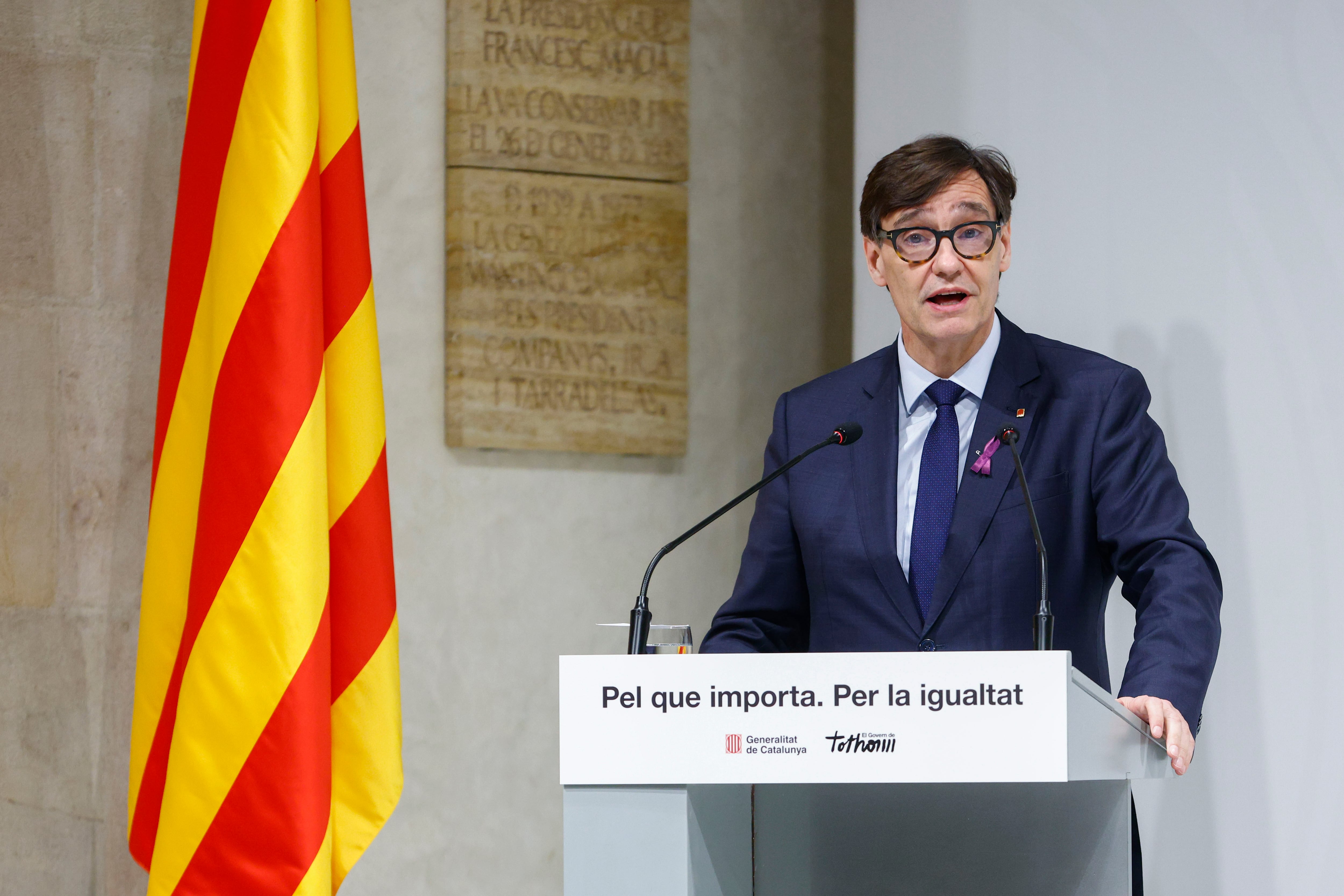 Salvador Illa pide a Junqueras estar “a la altura” para aprobar los presupuestos catalanes