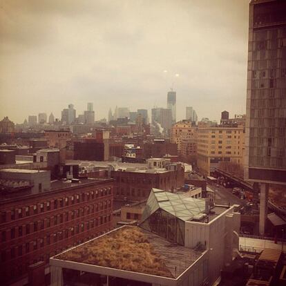 Vista de Nueva York desde Milk Studios.