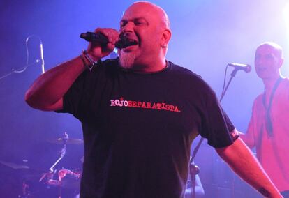 El cantante y concejal de la CUP en Berga Francesc Ribera, 'Titot'.