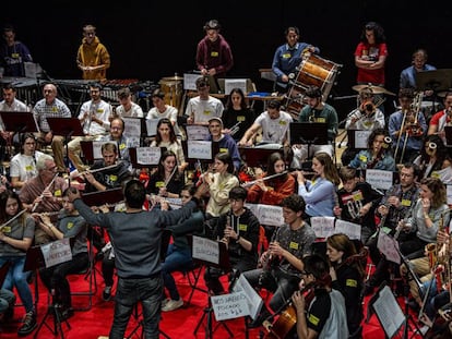Un concierto de la banda sinfónica del conservatorio de Leganés, el 6 de diciembre, día de la Constitución, en el centro cívico José Saramago. 