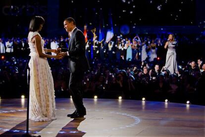 Barack y Michelle Obama, en el baile inaugural del primer mandato.