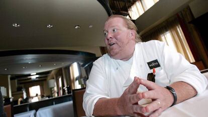 El chef estadounidense Mario Batali. 