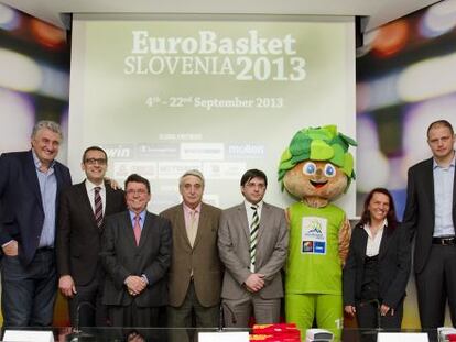 Eslovenia presenta el Eurobasket 2013