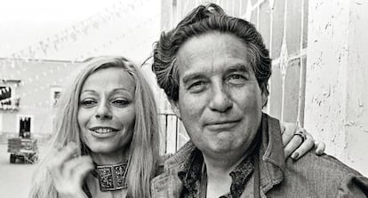 Octavio Paz con su esposa, Marie Jos&eacute; Tramini.