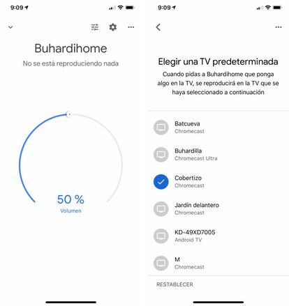 Configurar un Chromecast con Google Home.