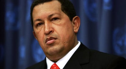 Hugo Chávez, cuando era presidente de Venezuela.