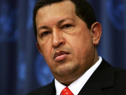 Hugo Chávez, cuando era presidente de Venezuela.