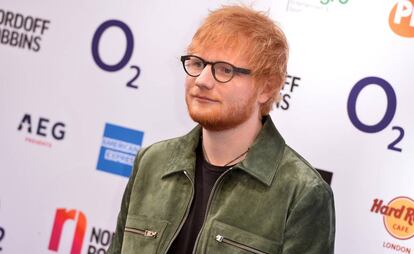 Ed Sheeran, en Londres, el pasado 5 de julio. 