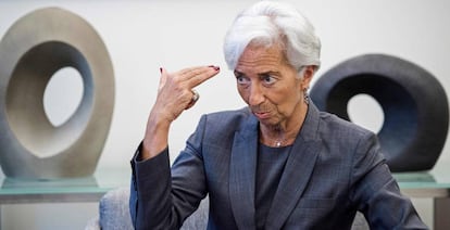 A diretora gerente do Fundo Monetário Internacional, Christine Lagarde.